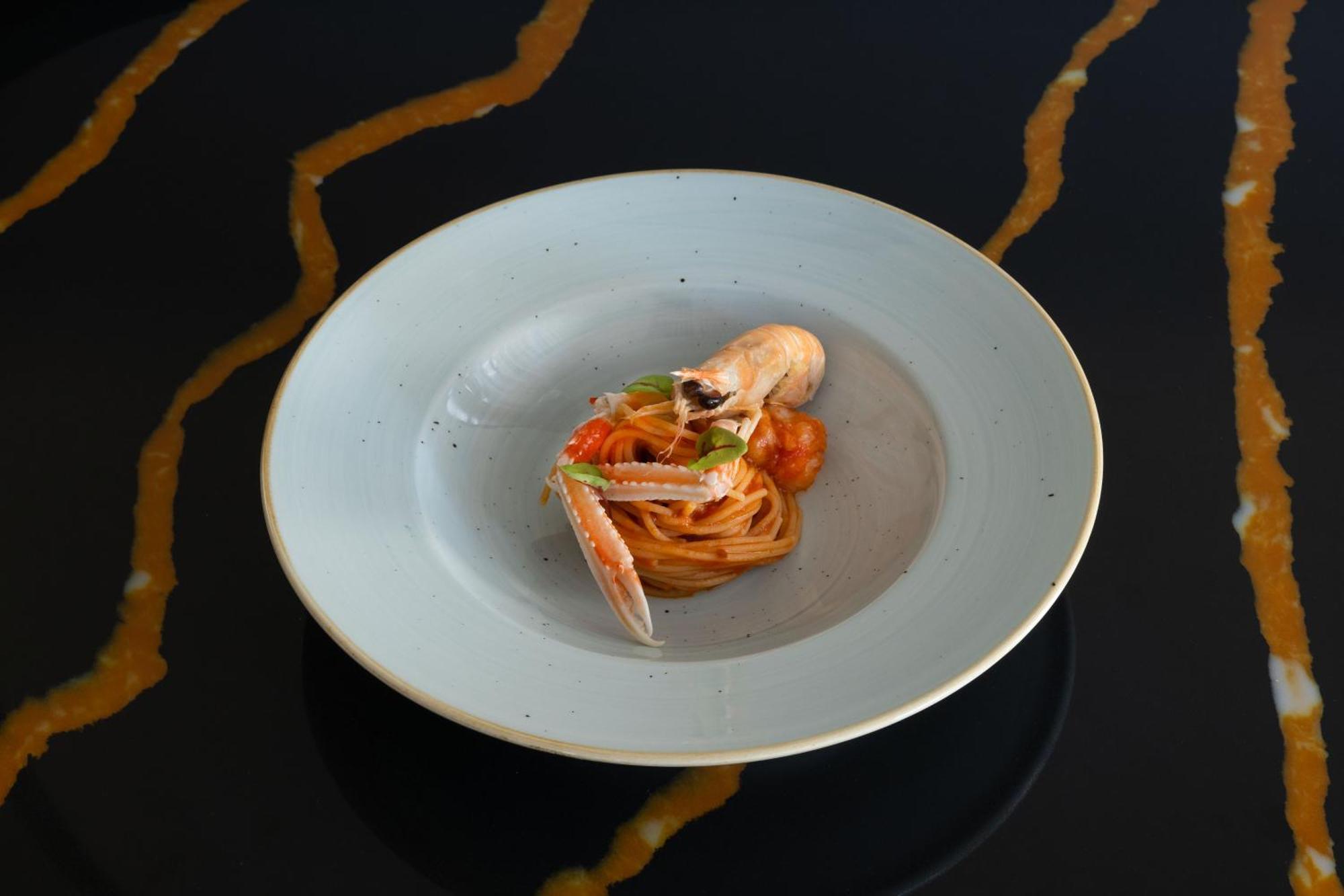 Savoy Beach Hotel & Thermal Spa Bibione Esterno foto Spaghetti alla vodka