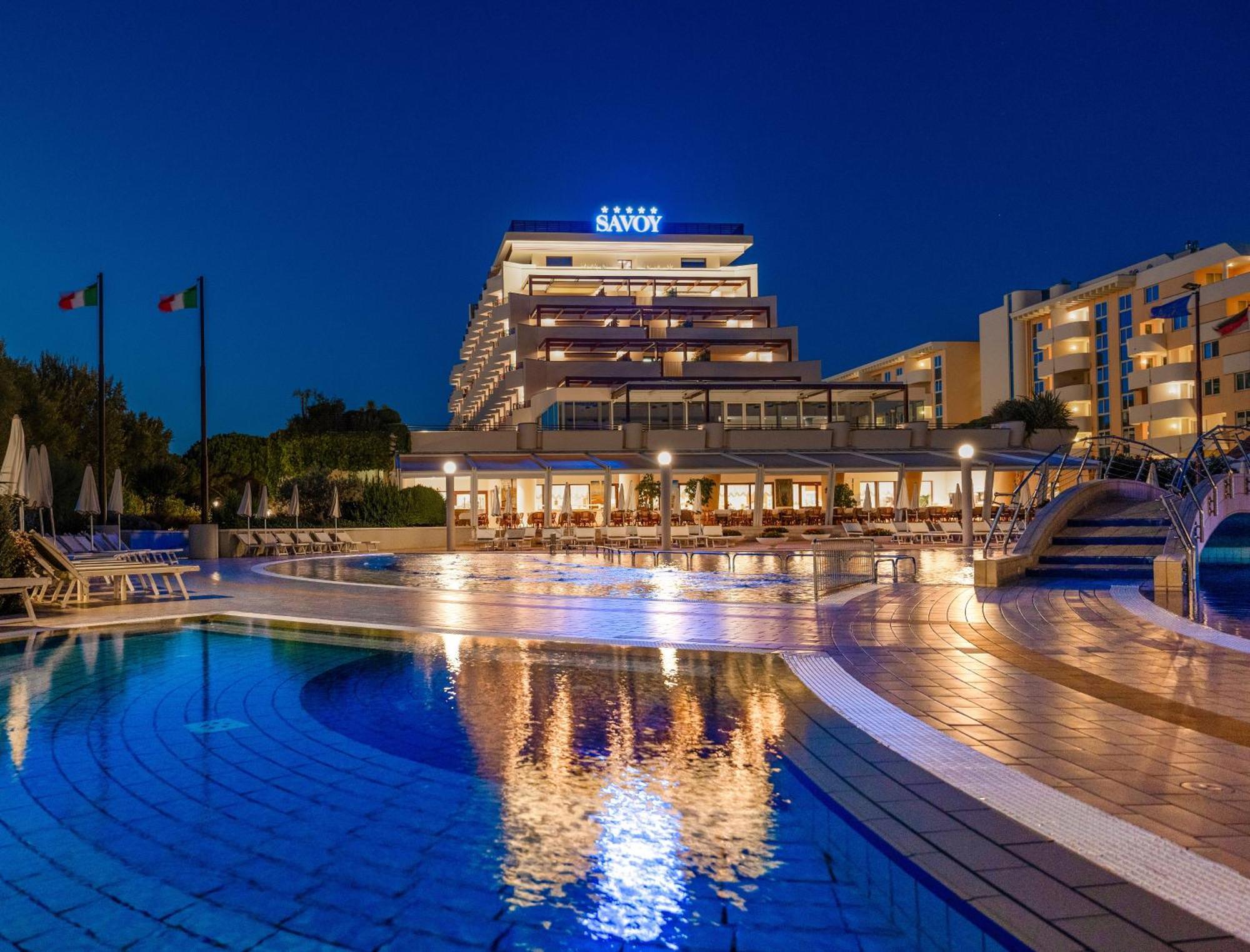 Savoy Beach Hotel & Thermal Spa Bibione Esterno foto